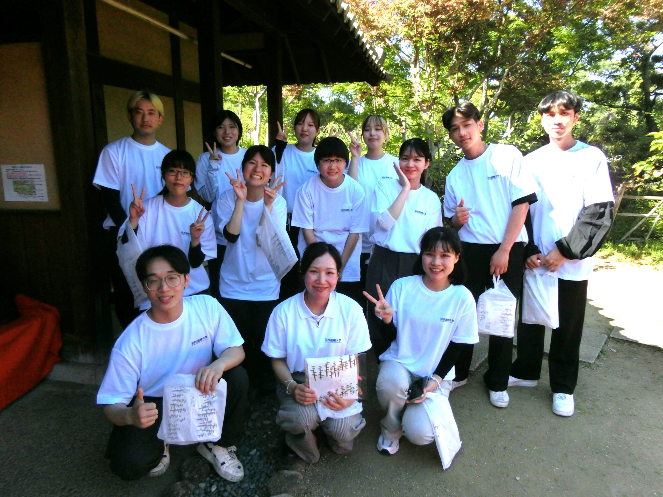 浜寺ローズカーニバル」にてお茶席のボランティアに参加！ | 羽衣国際大学